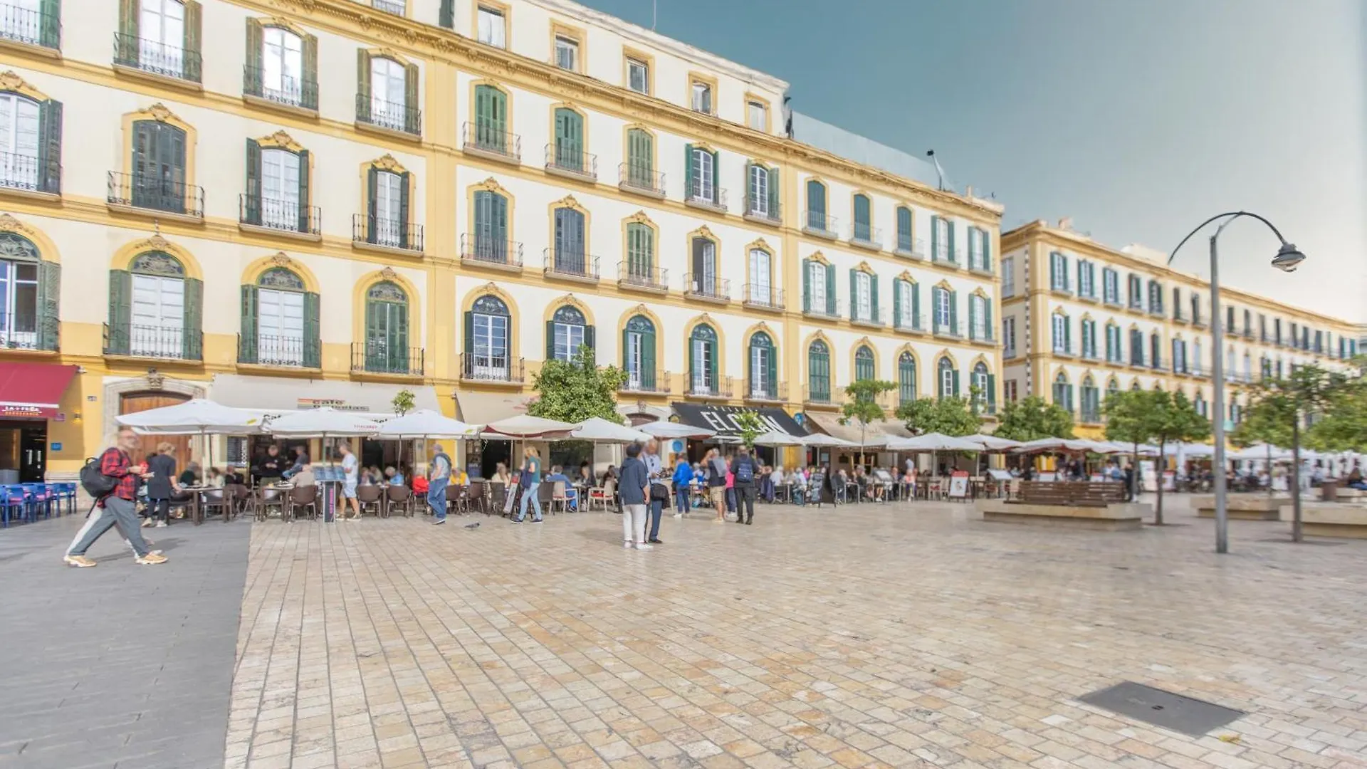 Daire Homely Malaga San Juan De Letran Con Terraza