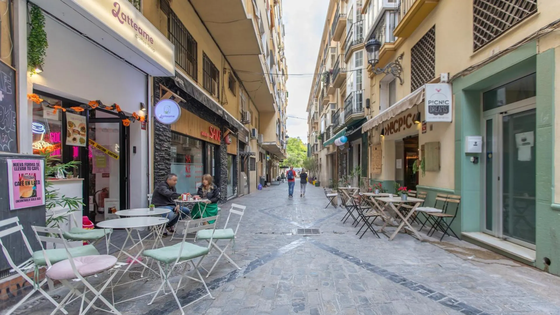 Daire Homely Malaga San Juan De Letran Con Terraza İspanya