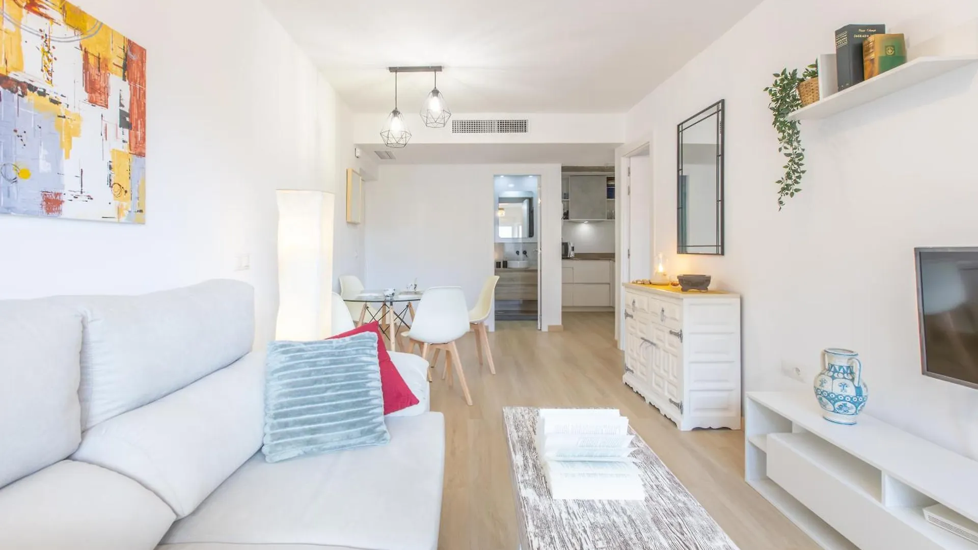 Daire Homely Malaga San Juan De Letran Con Terraza
